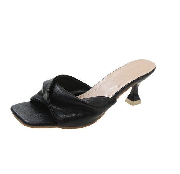Pointed Mule Heels