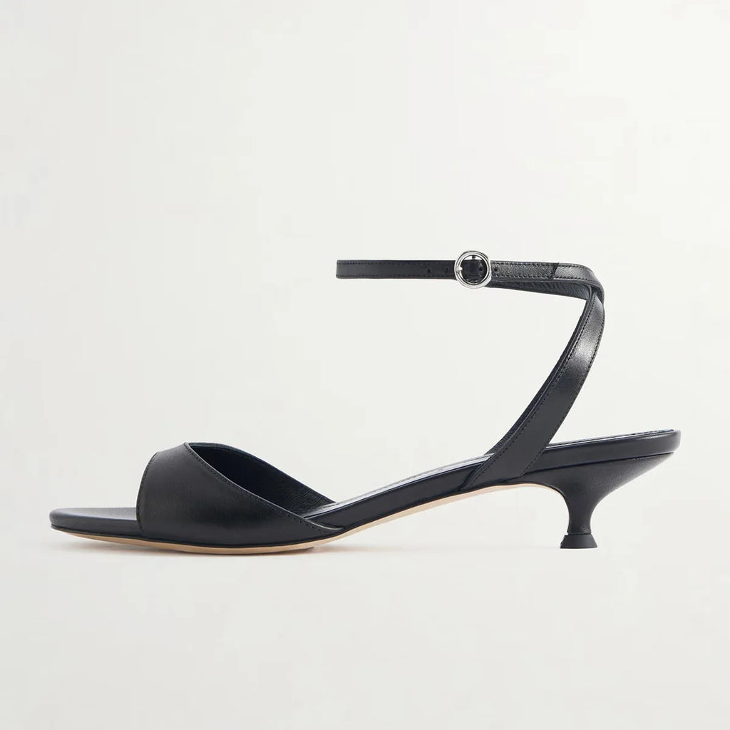 Cowhide Buckle Sandals