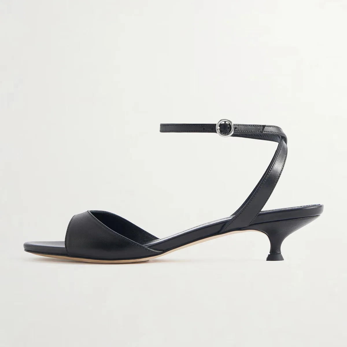 Cowhide Buckle Sandals