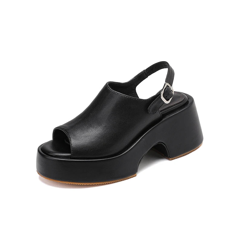 Brown Summer Wedges