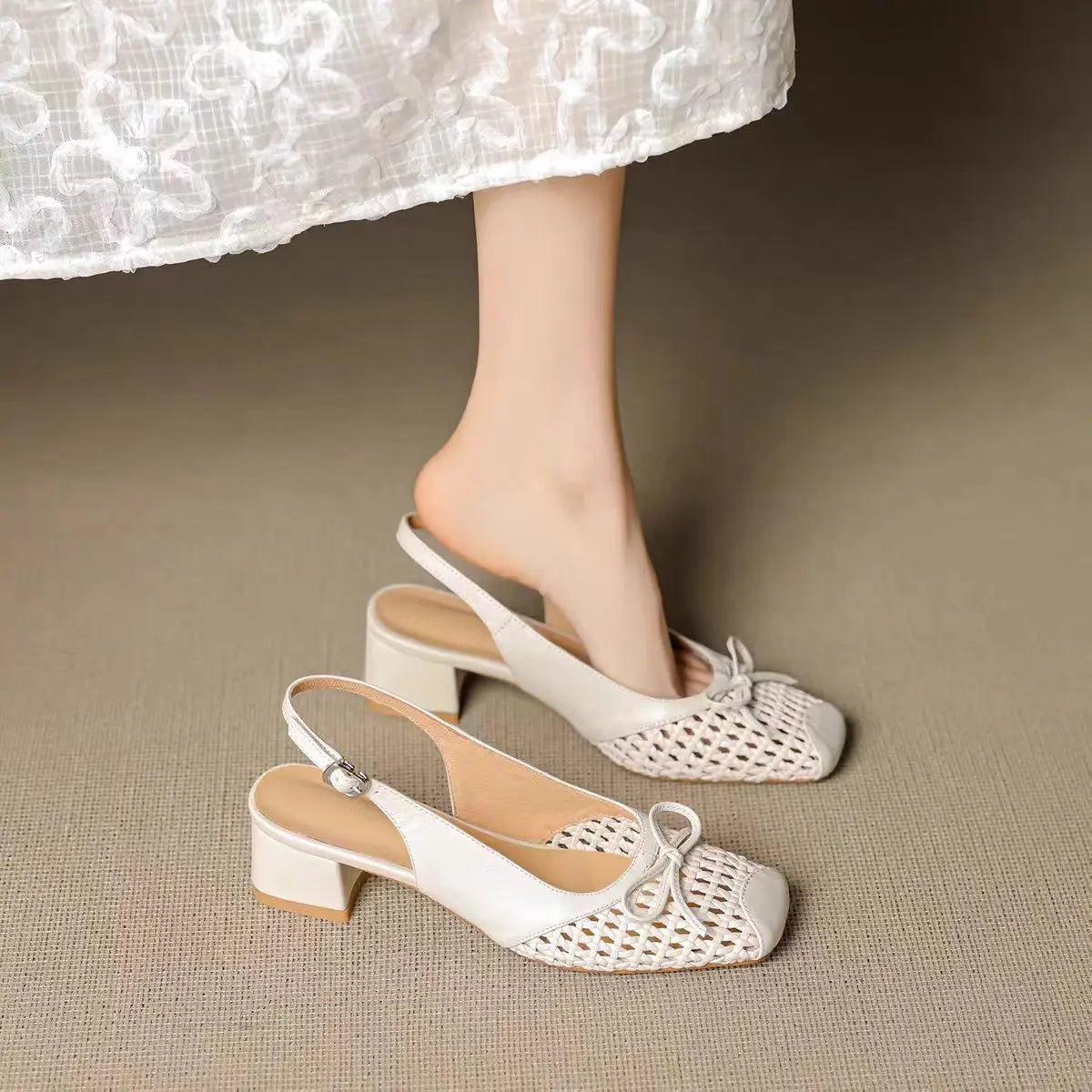 Square Toe Heels