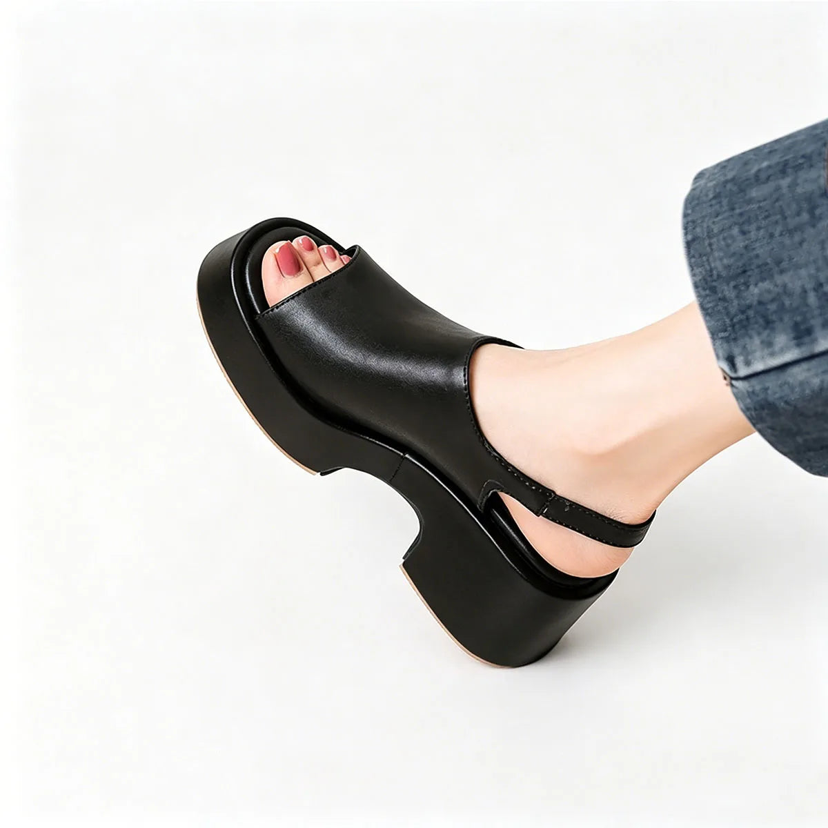 Brown Summer Wedges
