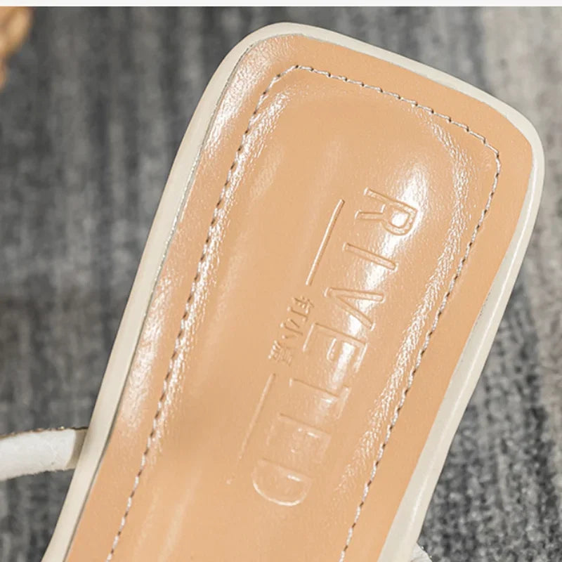 Microfiber Heel Slides