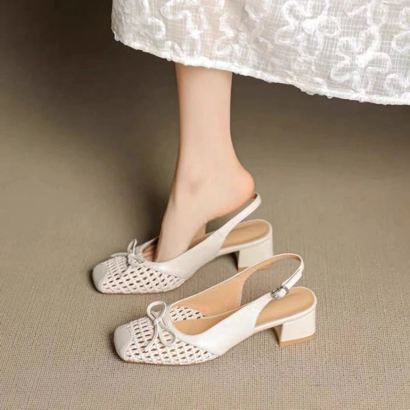 Square Toe Heels