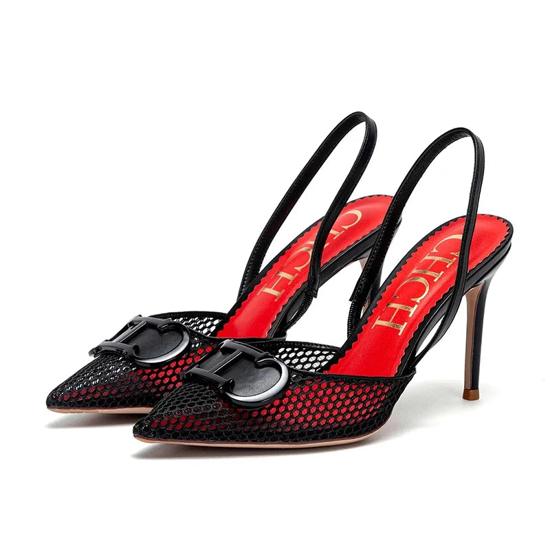 Elegant Mesh Sandals