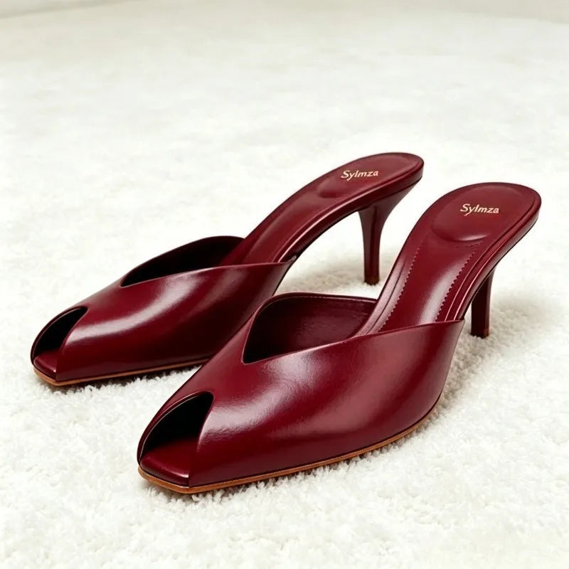 Open Toe Heels