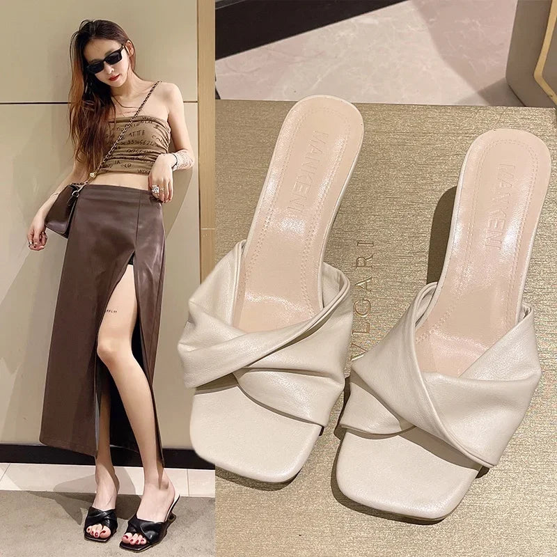 Pointed Mule Heels