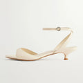 Cowhide Buckle Sandals