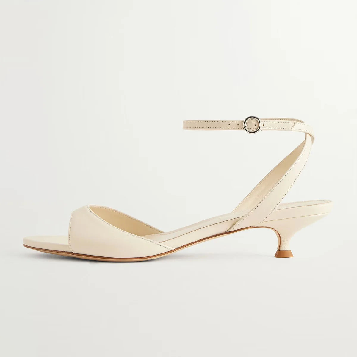 Cowhide Buckle Sandals