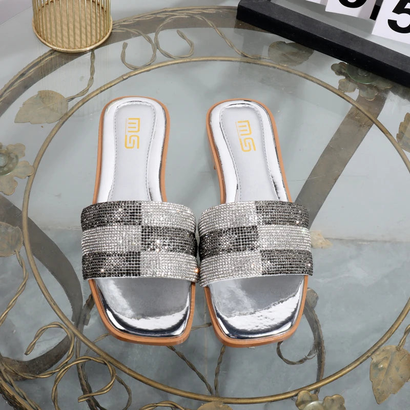 Black Luxury Slides