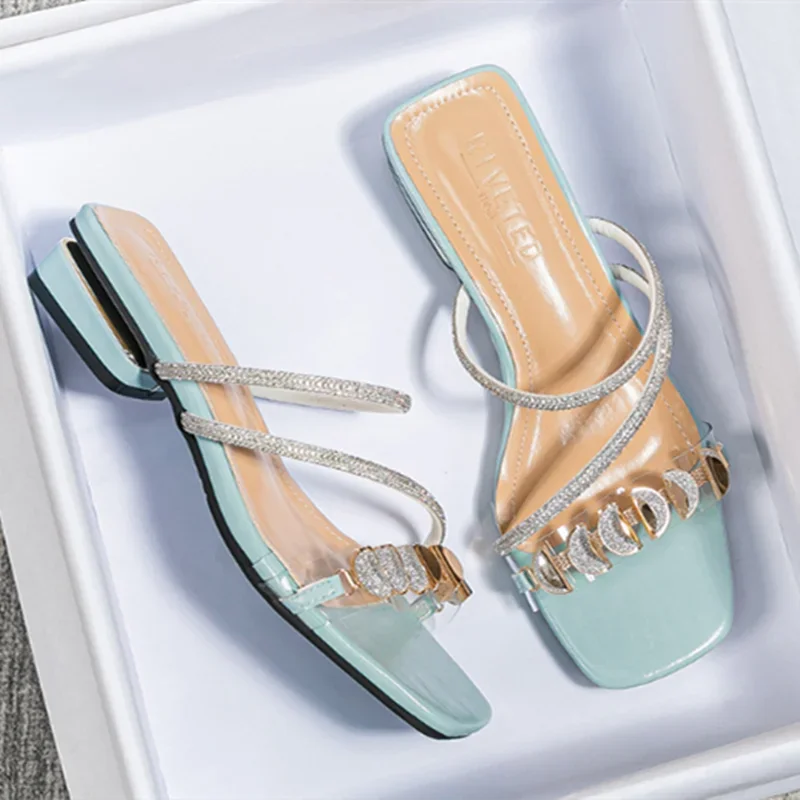 Microfiber Heel Slides