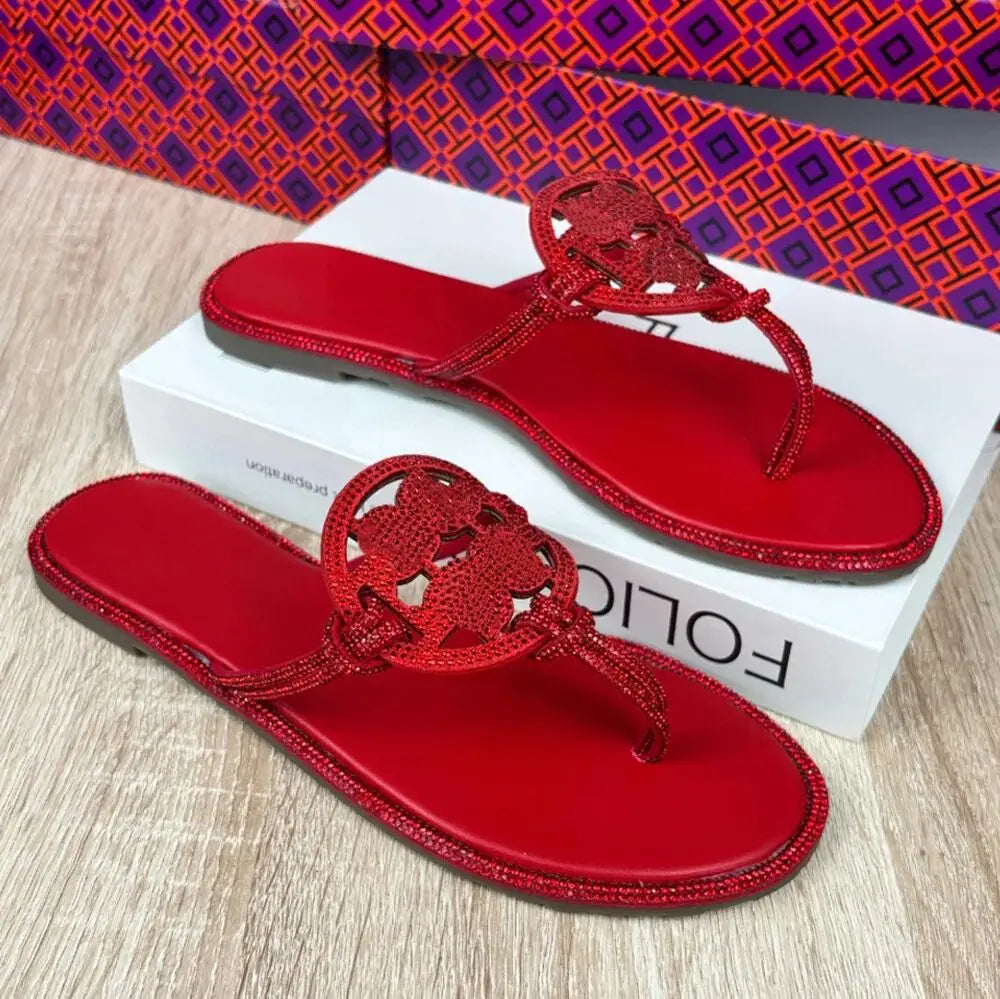 Casual Boho Slides